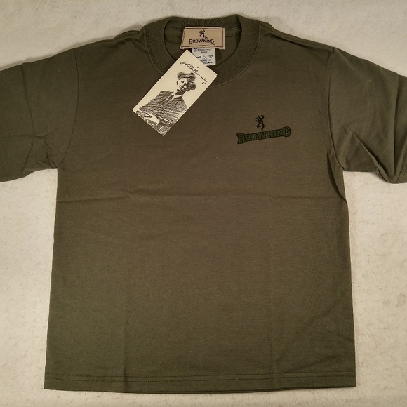 3-pk Kids T-Shirt Blue Green Tan Dog Hunting S M L - Picture 4 of 7